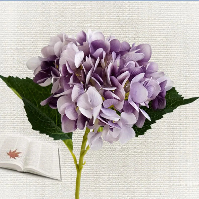 1 Bundle Silk Hydrangea Wedding Decorative Flower Bridal Accessories Clearance Christmas Decor Vases for Home Artificial Flowers