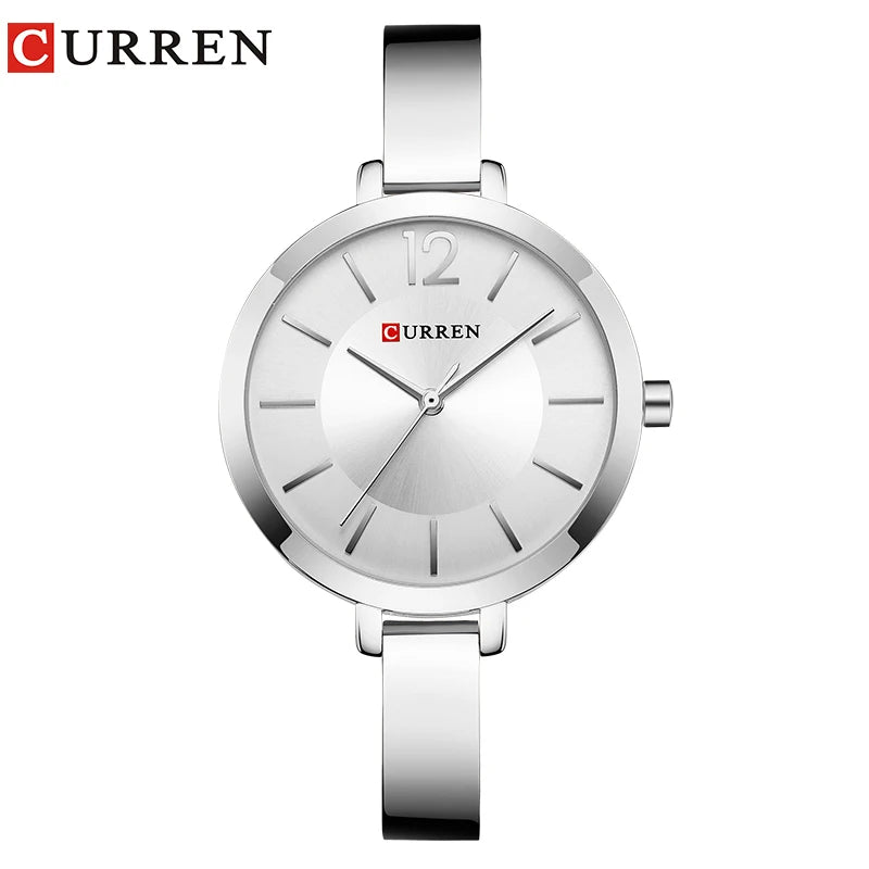 Simple Watches Women Fashion Luxury Women Quartz Stainless Steel Bracele Wrist Watch 2018 Ladies Wristwatches Relojes Mujer