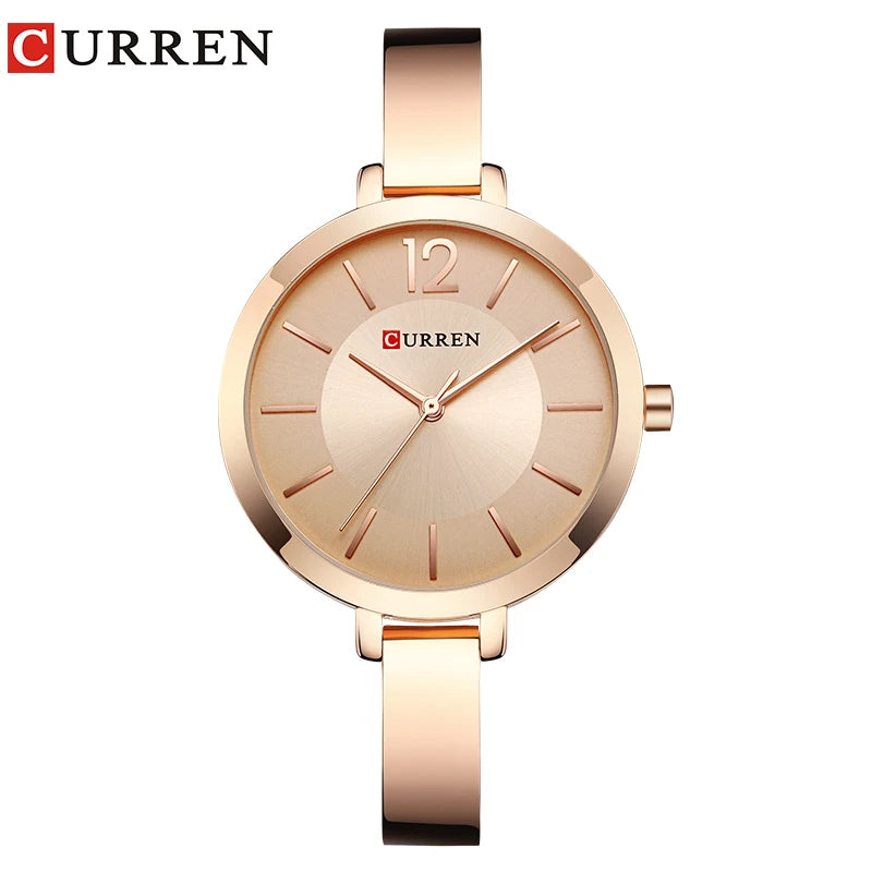 Simple Watches Women Fashion Luxury Women Quartz Stainless Steel Bracele Wrist Watch 2018 Ladies Wristwatches Relojes Mujer