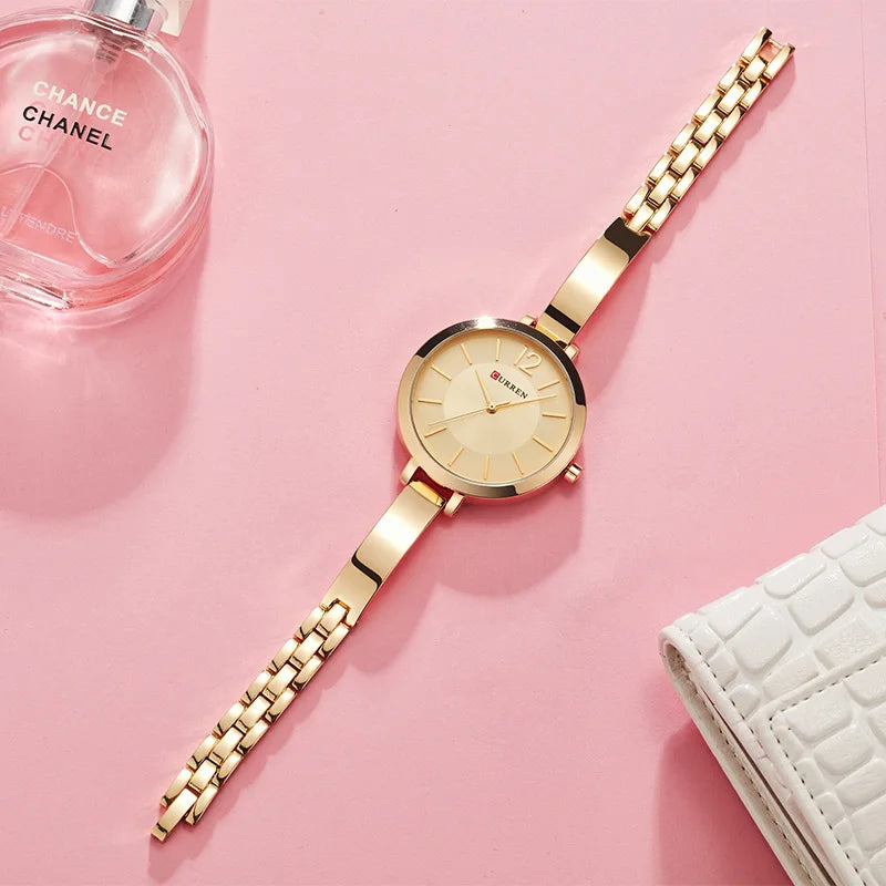 Simple Watches Women Fashion Luxury Women Quartz Stainless Steel Bracele Wrist Watch 2018 Ladies Wristwatches Relojes Mujer