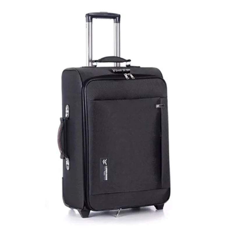 Hot Travel Luggage Suitcase Oxford suitcase Men Travel Rolling luggage bag On Wheels Women brand Trolley Suitcase vs trolley bag