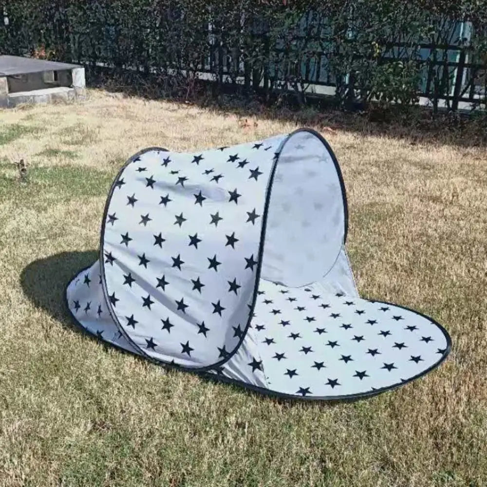 UV-proof Uv-proof Beach Tent Ultra-light Automatic Instant Pop-up Tent Single Layer Folding Sun Shelter for Beach Camping