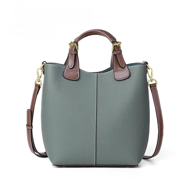 Health Handbag Women New Basket Bucket Bag Senior Sense Women's Bag Middle-aged Women Crossbody Bag Simple Fashion