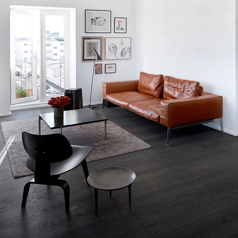 Modern Plywood Simple Leisure Chair Armchair Wood Legs Natural Living Room Japanese Chair Accent Chairs Home Furniture