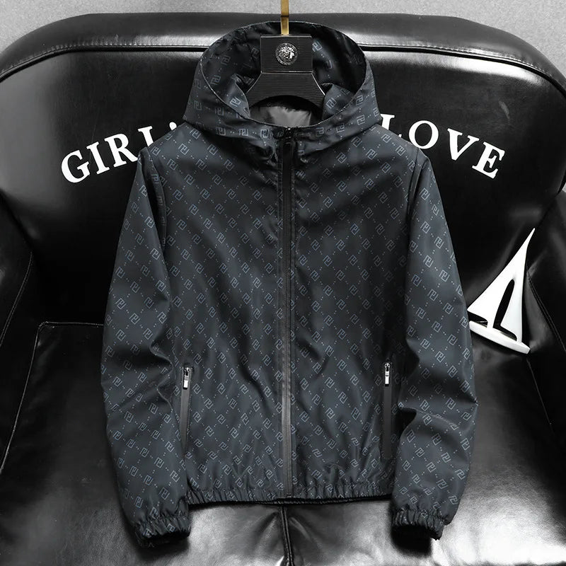 Mens Jacket Luxury Men Clothing Winter Coats Men Jackets for Men Long Sleeves Casual Vintage Biker Jacket Men Windproof