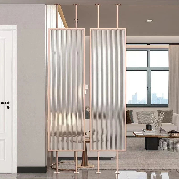 Floor To Ceiling Metal Room Dividers Living Bedroom