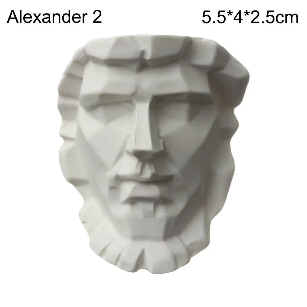 Crafts Figurine Celebrities Home Decor Drawing Practice Plaster Statue Famous Sculpture Gypsum Bust Portraits Greek Mythology