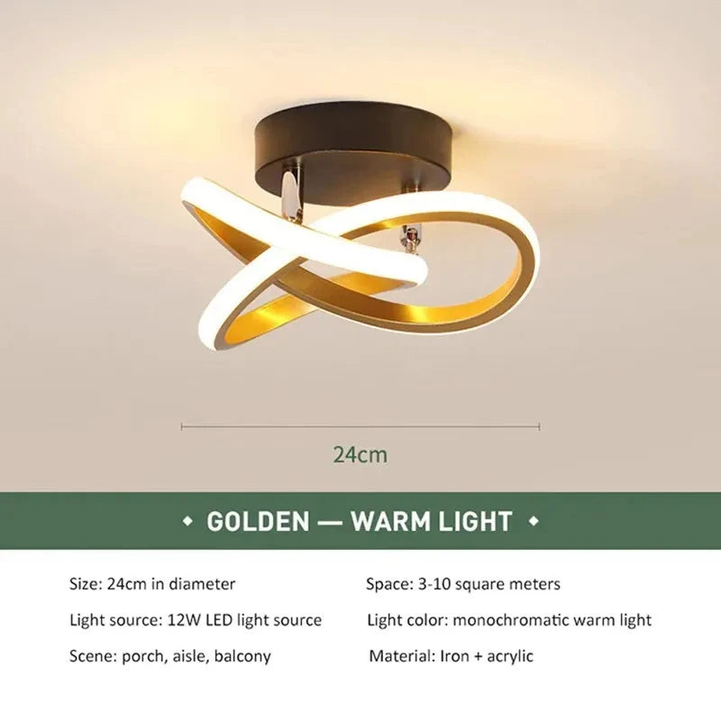 Modern LED Ceiling Light Home Decoration Lighting Bedroom Corridor Aisle Living Room Cloakroom Hotel Indoor Lighting Fixtures