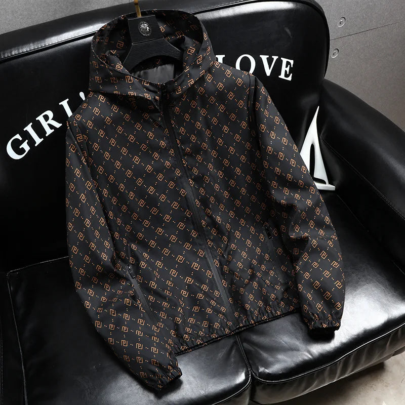 Mens Jacket Luxury Men Clothing Winter Coats Men Jackets for Men Long Sleeves Casual Vintage Biker Jacket Men Windproof