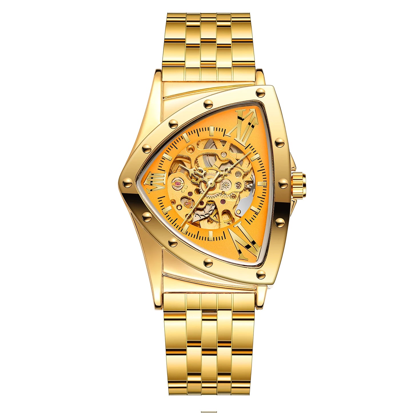 New Mens Watches Fashion Top Brand Luxury Business Automatic Mechanical Watch Men Casual Waterproof Wristwatch Relogio Masculino