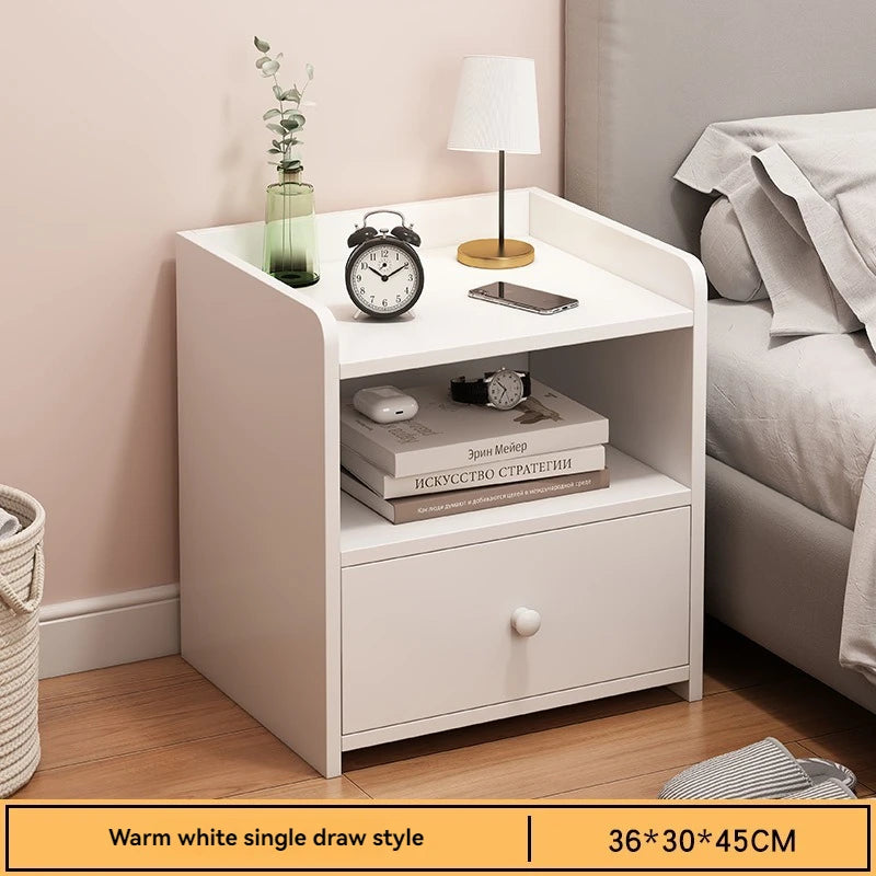 Bedside table modern minimalist bedroom small storage rack mini storage cabinet bedside storage cabinet