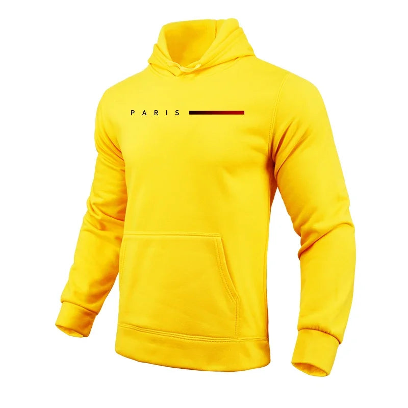 Mens Tracksuit Fashion Printing Casual Hooded Sweatshirts Daily Jogging Sports Tops Hot Sales Versatile Street Pullover Clothing