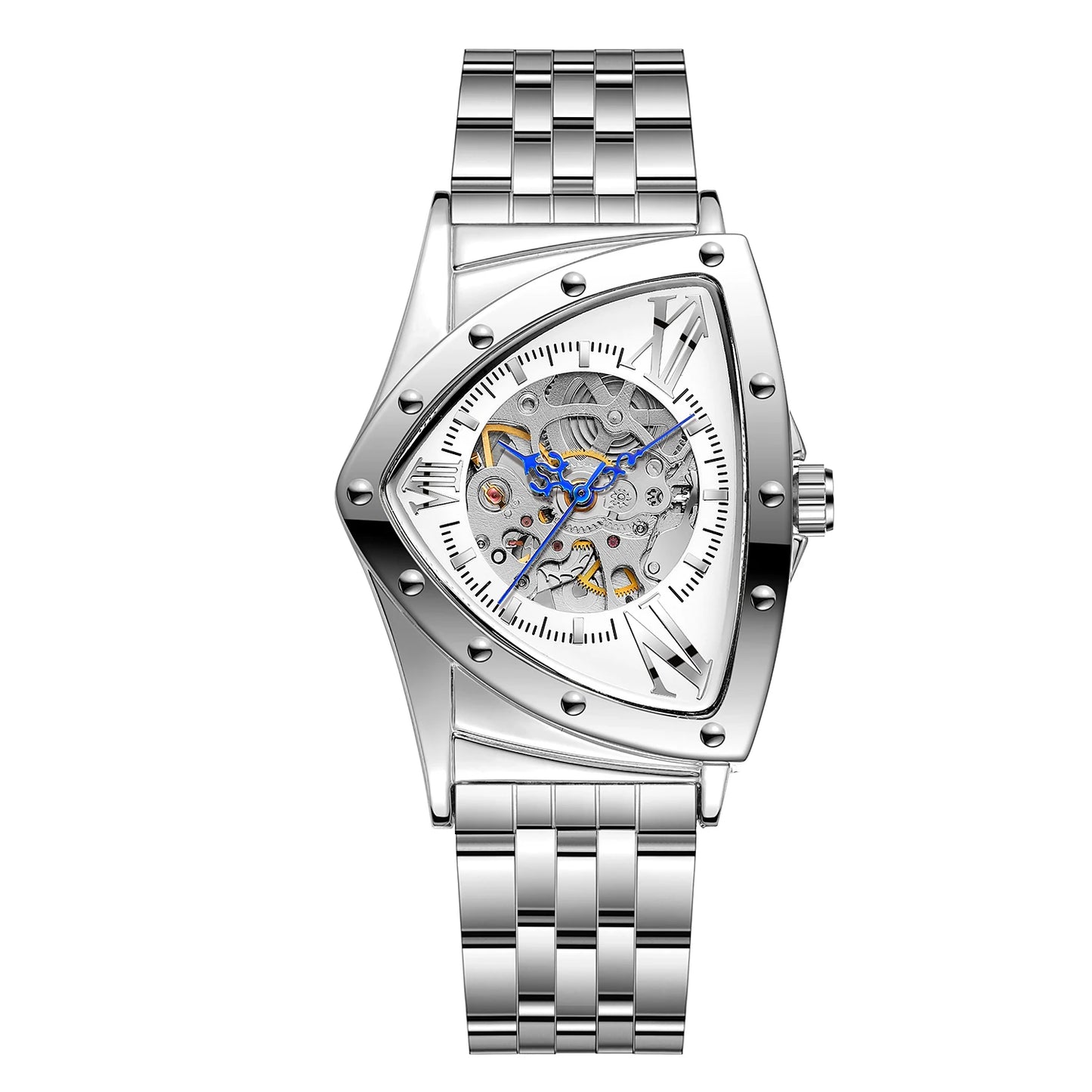 New Mens Watches Fashion Top Brand Luxury Business Automatic Mechanical Watch Men Casual Waterproof Wristwatch Relogio Masculino