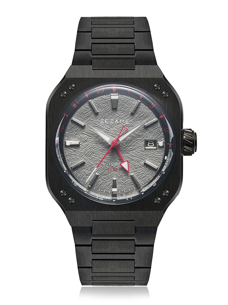 Men's watches NH34 Luxury 40.5mmsapphire retro 50M Waterproof Automatic Stainless Steel chronograph vintage dress design watch
