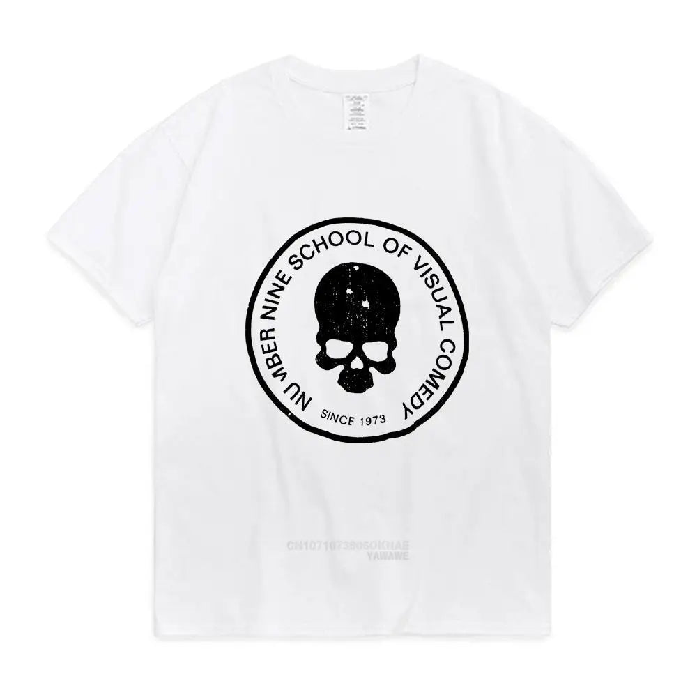 Women Clothing Horrible Skeleton Tshirt Summer Fashion Vintage Funny Printed T-shirt Comfortable Cool Breathable Tops