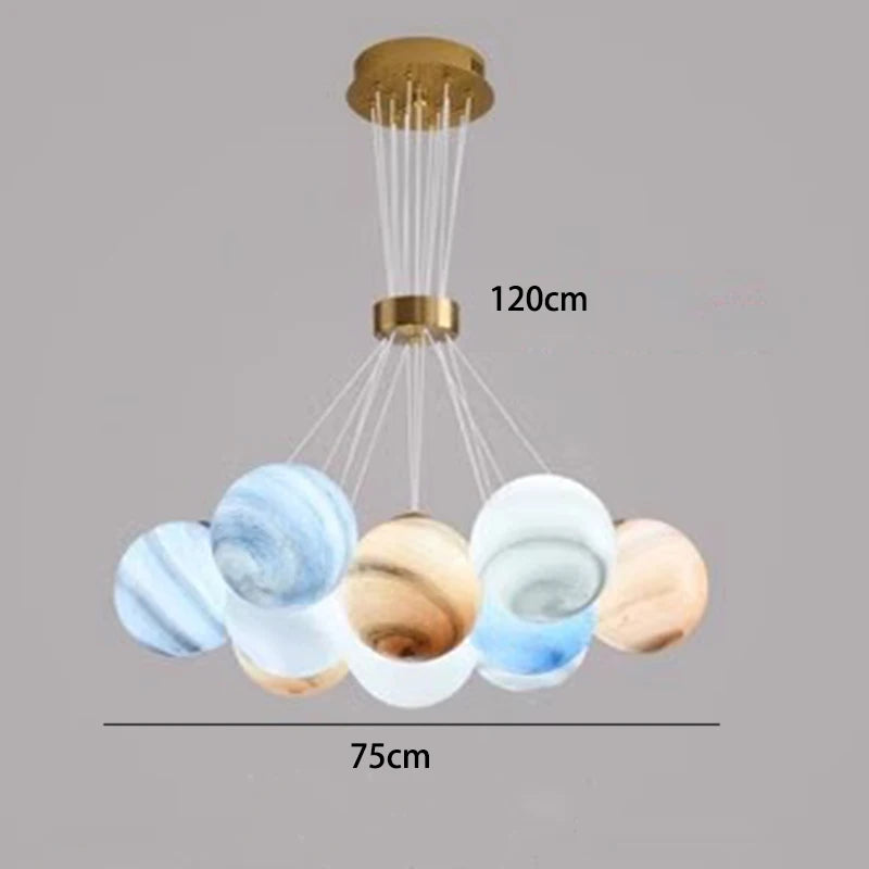 Modern home decor led lights pendant light lamps for living room Chandeliers for bedroomroom hanging light indoor lighting