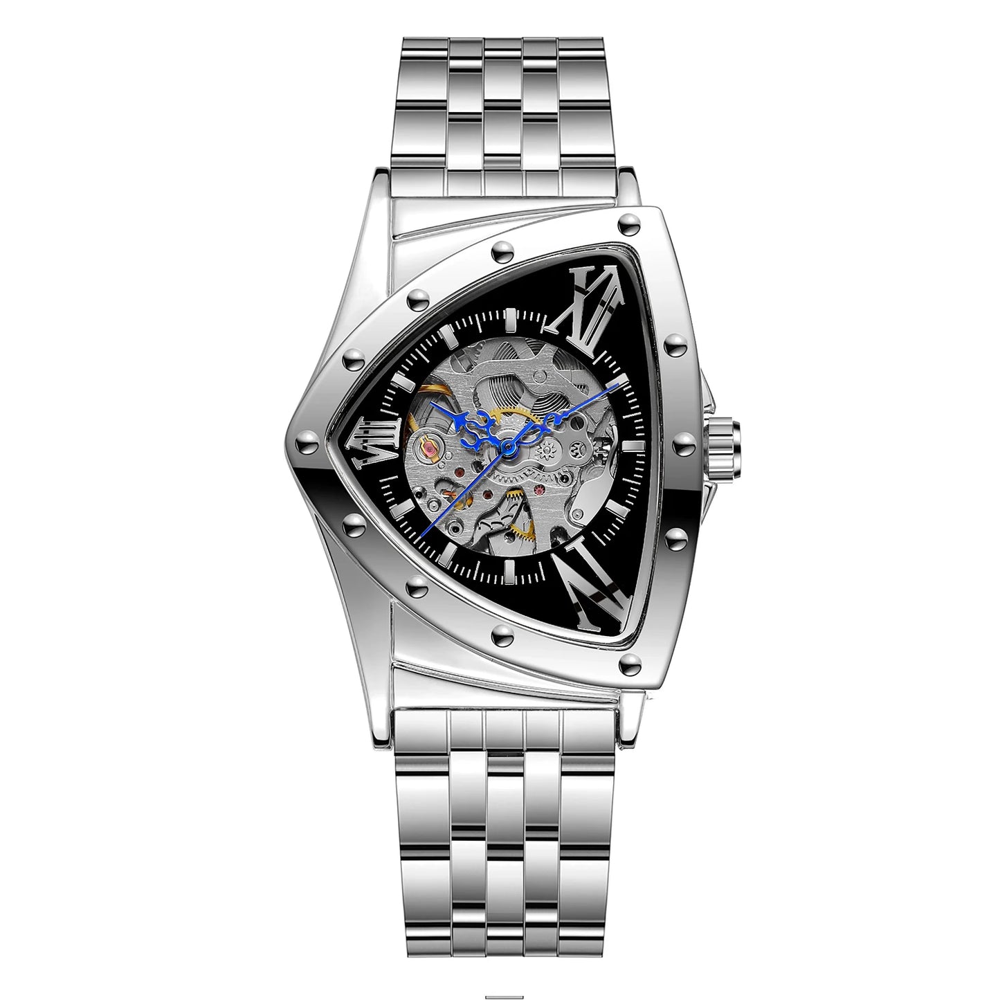 New Mens Watches Fashion Top Brand Luxury Business Automatic Mechanical Watch Men Casual Waterproof Wristwatch Relogio Masculino
