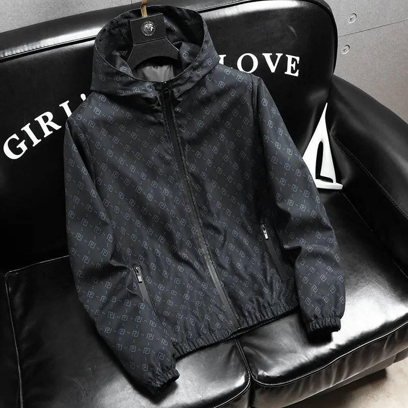 Mens Jacket Luxury Men Clothing Winter Coats Men Jackets for Men Long Sleeves Casual Vintage Biker Jacket Men Windproof