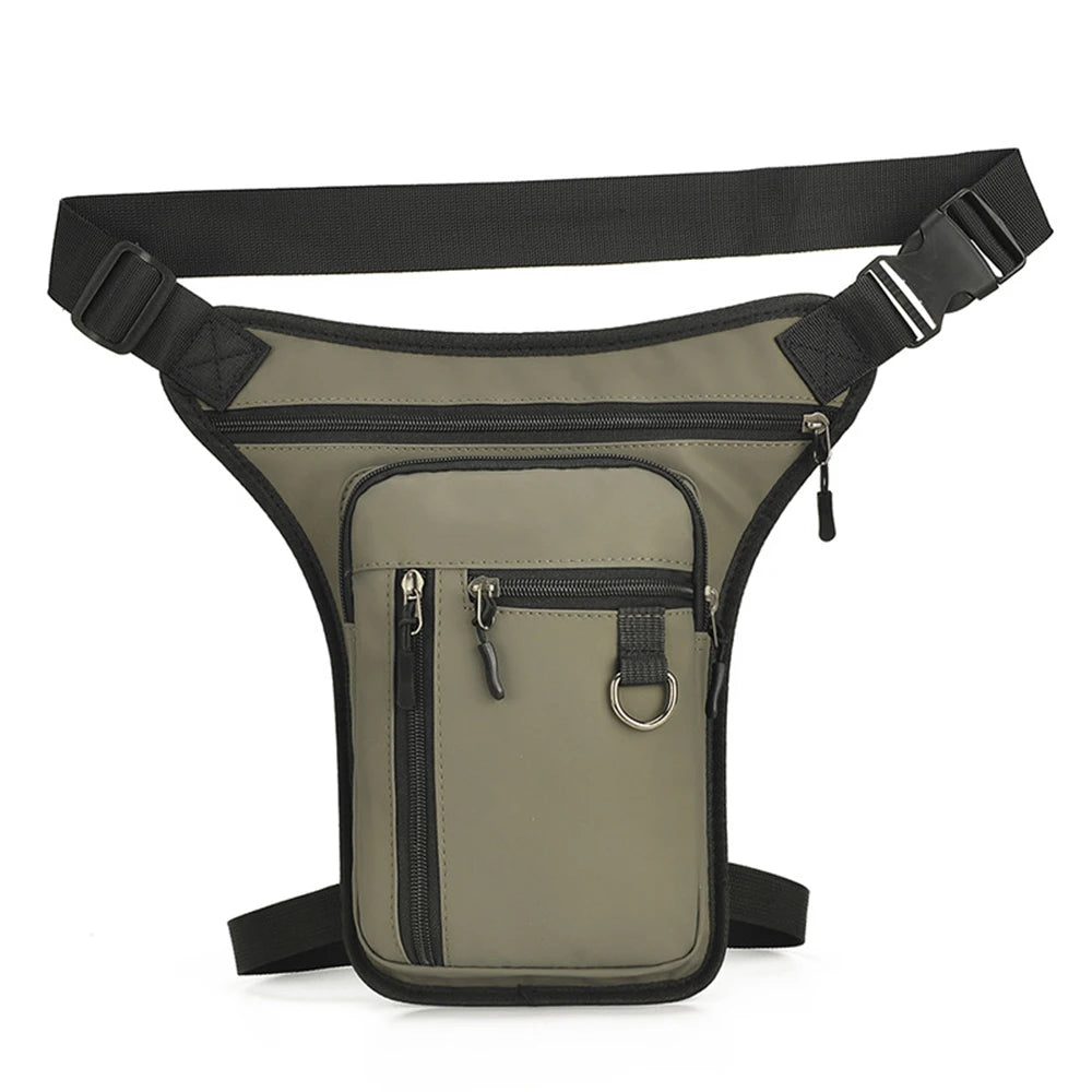 Men Drop Leg Bag Waist Bag for Men Fanny Pack Phone Purse Motorcycle Riding Shoulder Crossbody Thigh Male Hip Belt Waist Bags