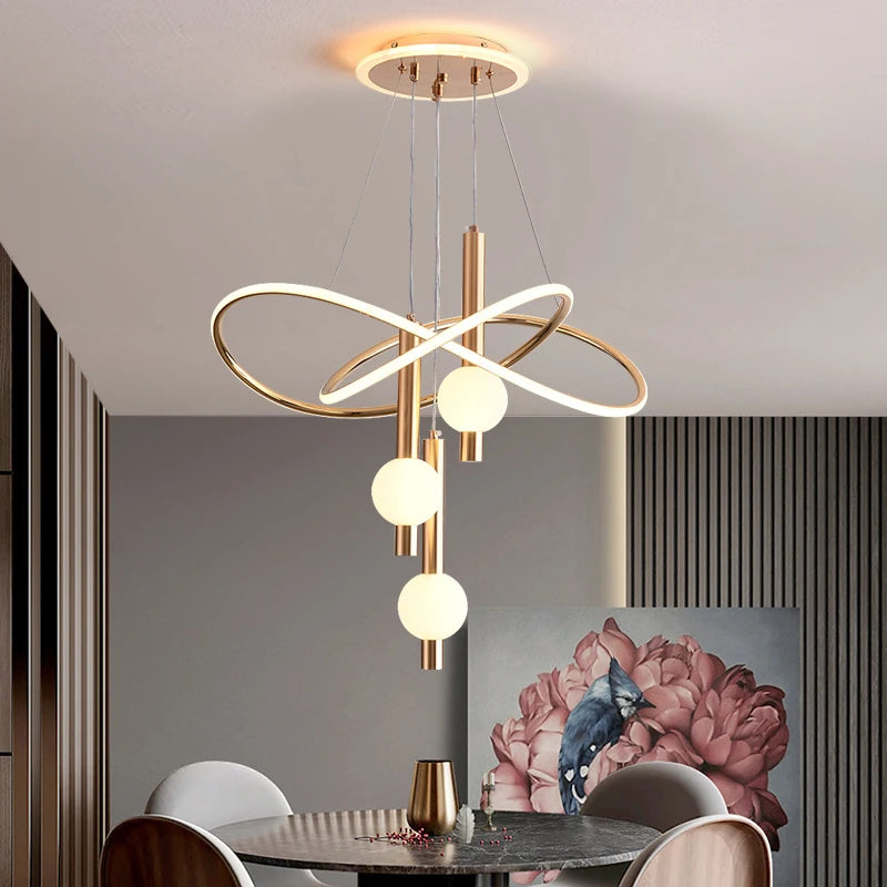 Modern home decor led lights pendant light lamps for living room Chandeliers for dining room hanging light indoor lighting