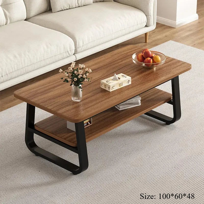 Contemporary Sofa Side Cabinet & Coffee Table Set - Simple Style, New Arrival, Ideal for Bedroom and Living Room Use