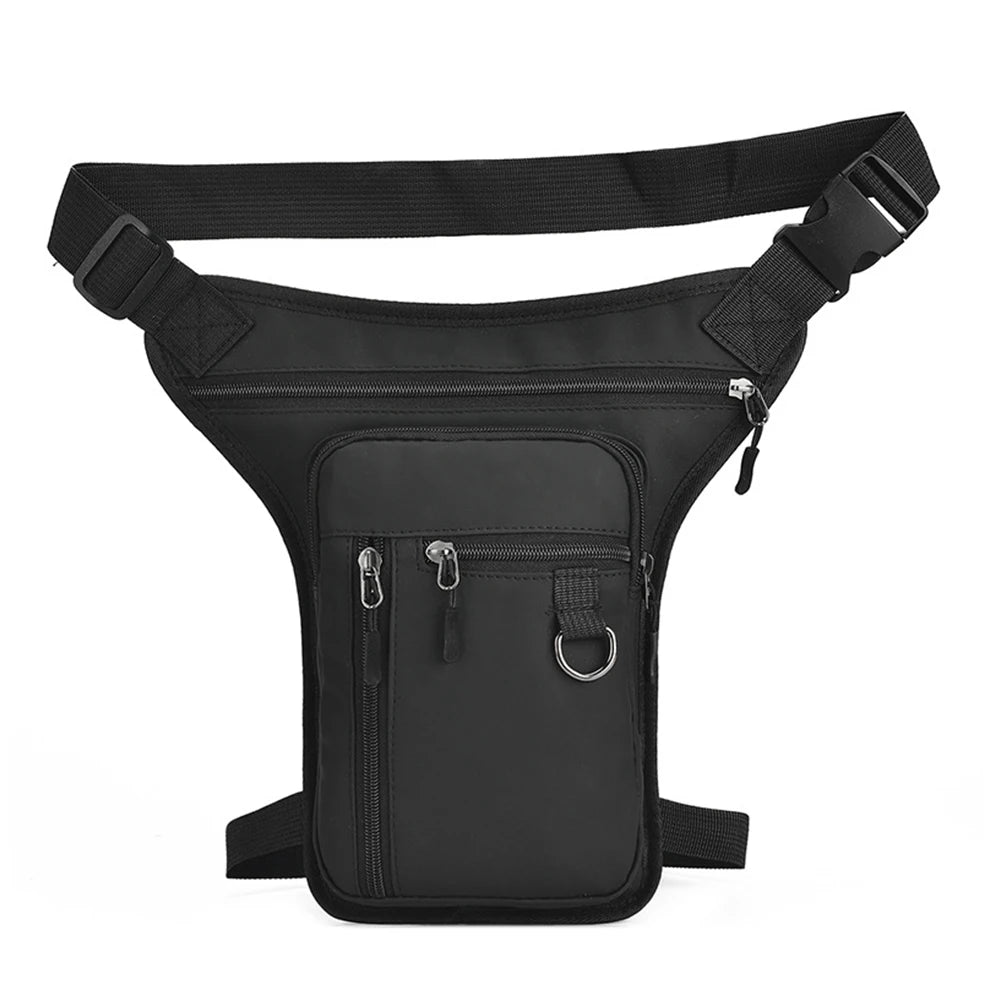 Men Drop Leg Bag Waist Bag for Men Fanny Pack Phone Purse Motorcycle Riding Shoulder Crossbody Thigh Male Hip Belt Waist Bags