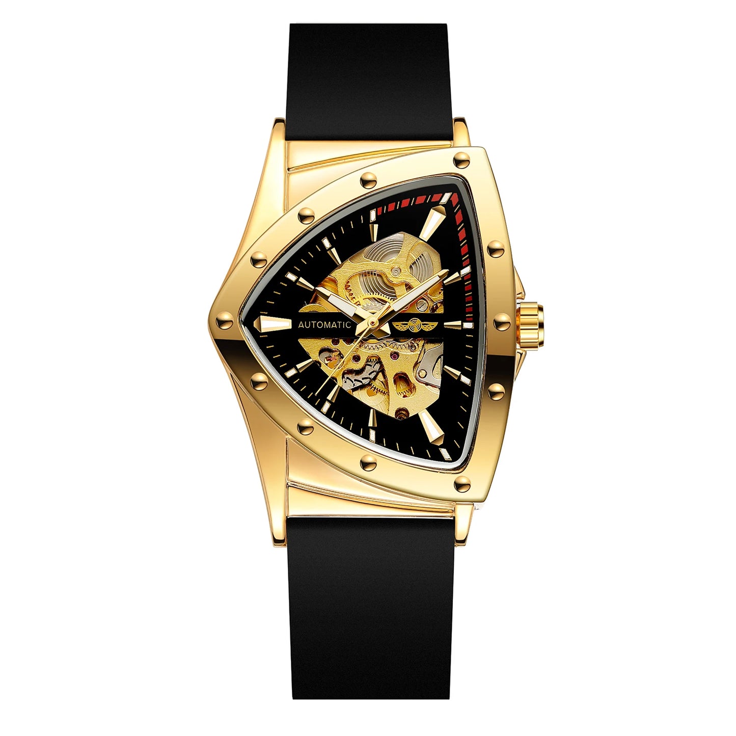 New Mens Watches Fashion Top Brand Luxury Business Automatic Mechanical Watch Men Casual Waterproof Wristwatch Relogio Masculino