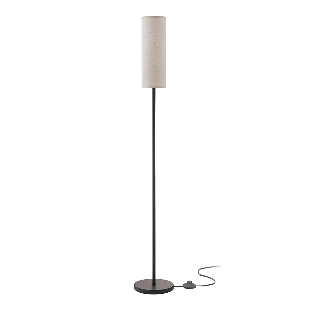 Floor Lamp for Living Room Modern Standing Lamps with Lampshade Lamp with Foot Switch for Living Room Bedroom Kids Room Office