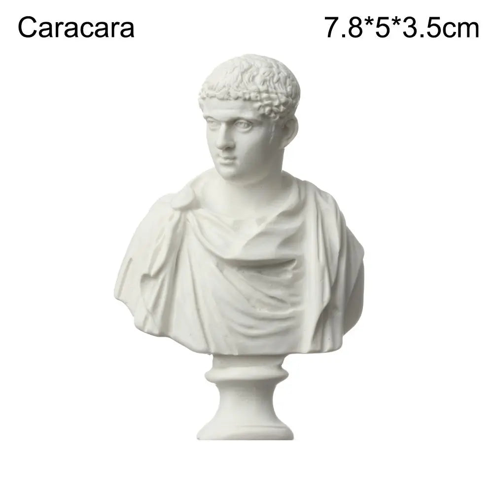 Crafts Figurine Celebrities Home Decor Drawing Practice Plaster Statue Famous Sculpture Gypsum Bust Portraits Greek Mythology