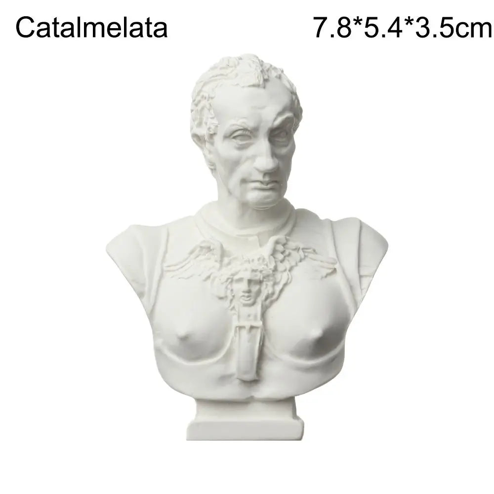 Crafts Figurine Celebrities Home Decor Drawing Practice Plaster Statue Famous Sculpture Gypsum Bust Portraits Greek Mythology