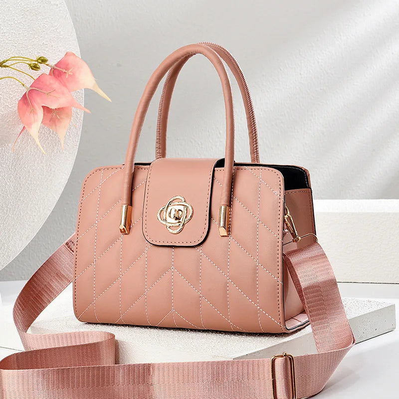 women bag Fashion Shoulder bags handbag for women 2025 Handbags leather Printed monogram single shoulder straddle bag