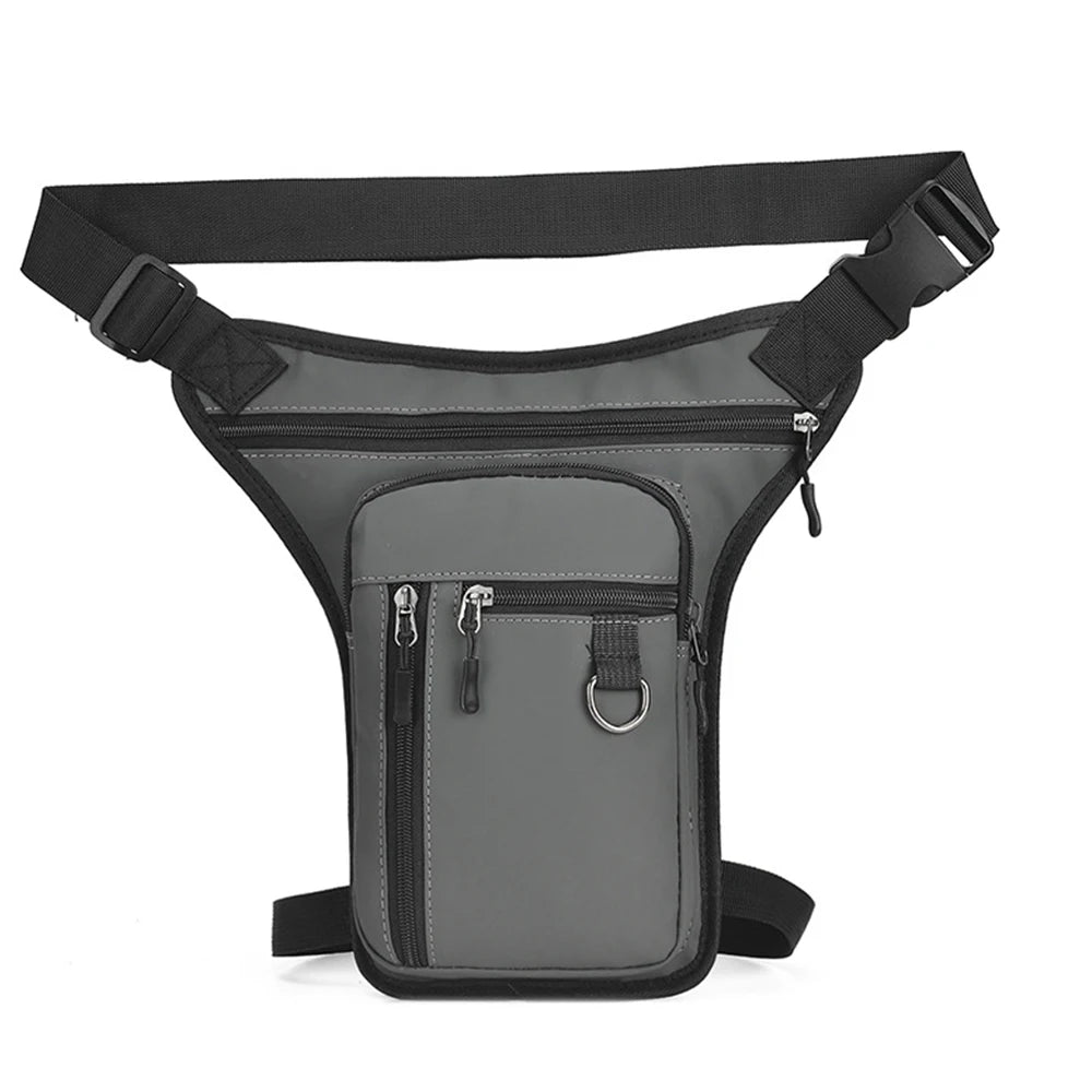 Men Drop Leg Bag Waist Bag for Men Fanny Pack Phone Purse Motorcycle Riding Shoulder Crossbody Thigh Male Hip Belt Waist Bags
