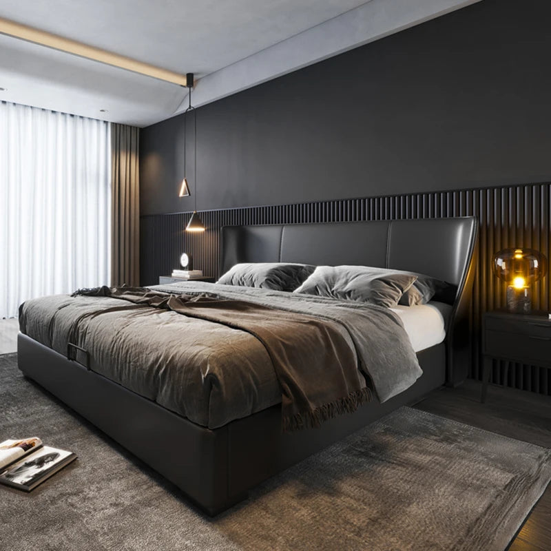 Luxury King Size Bed Frames Nightstands Modern Luxury Bed Aesthetic Double Headboards Muebles Para Dormitorio Bedroom Furniture