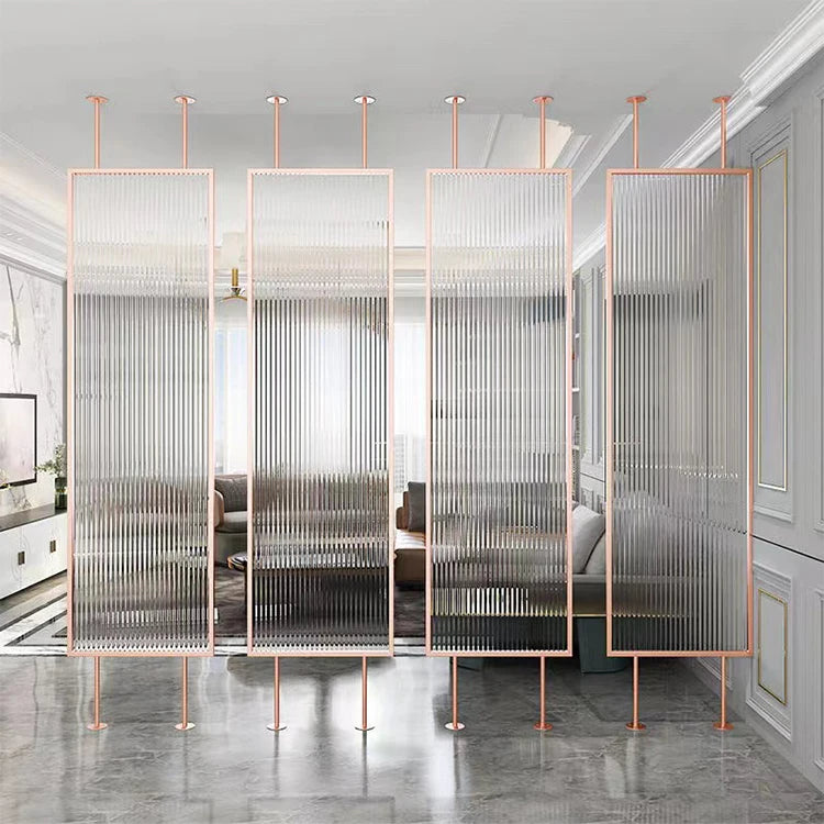 Floor To Ceiling Metal Room Dividers Living Bedroom