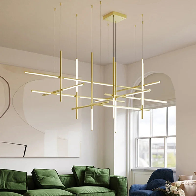 Nordic Modern Home Lighting Chandelier Ceiling Lamp Dining Room Living Room Household Ceiling Light Chandelier Decoration Lamp