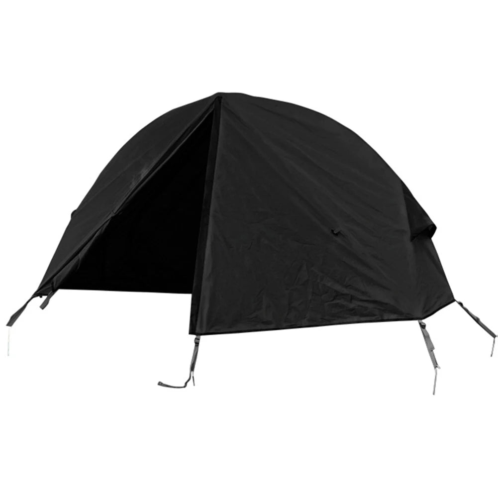 Camping Folding Tent Single Person Outdoor Off The Ground Tent Waterproof UV Resistant Used with Bed for Hiking Travel