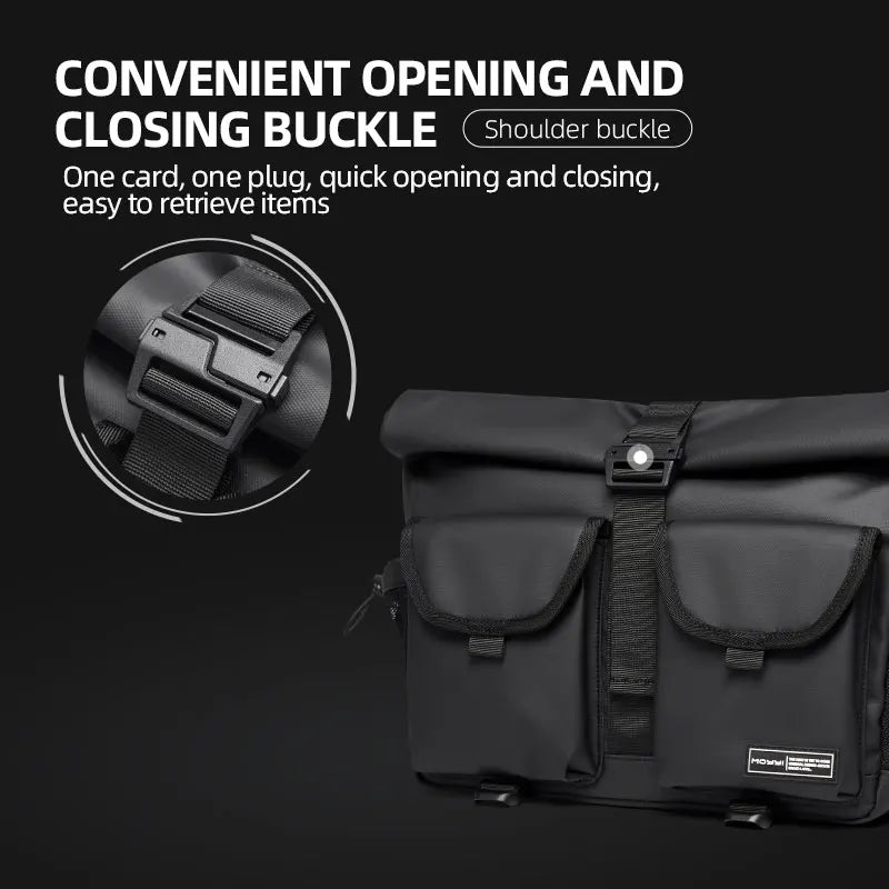 Messenger Bag Men Bags Casual Shoulder Crossbody Bags Fashion Outdoor Cycling Side Bag Male Sling Daypack