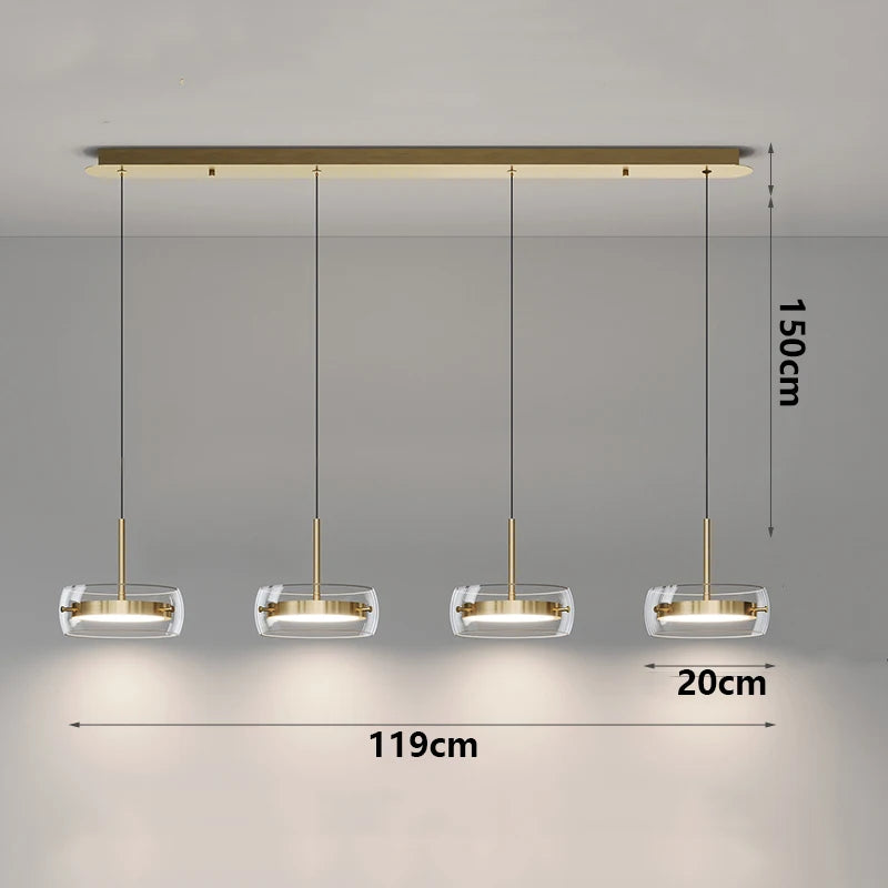 Modern home decor led lights pendant light lamps for living room Chandeliers for dining room hanging light indoor lighting