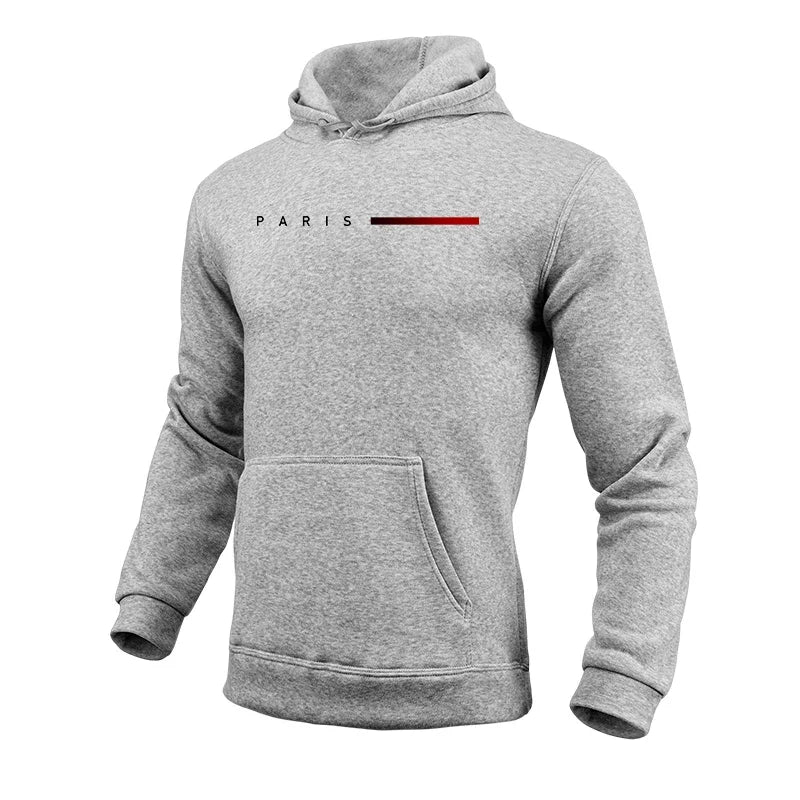 Mens Tracksuit Fashion Printing Casual Hooded Sweatshirts Daily Jogging Sports Tops Hot Sales Versatile Street Pullover Clothing