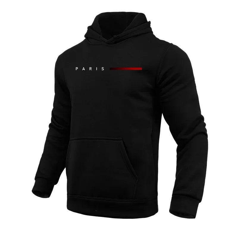 Mens Tracksuit Fashion Printing Casual Hooded Sweatshirts Daily Jogging Sports Tops Hot Sales Versatile Street Pullover Clothing