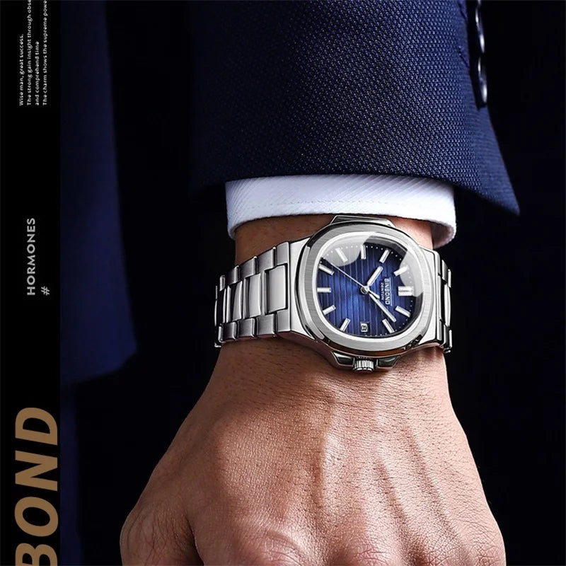 Top Brand Luxury Fashion Mens Watches Sport Waterproof Simple Ultra-Thin Watches Men Quartz Clock Relogio Masculino+Box 2025 New