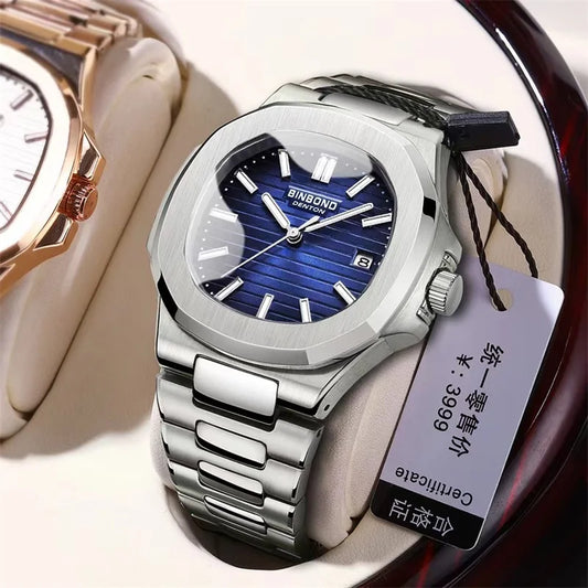 Top Brand Luxury Fashion Mens Watches Sport Waterproof Simple Ultra-Thin Watches Men Quartz Clock Relogio Masculino+Box 2025 New
