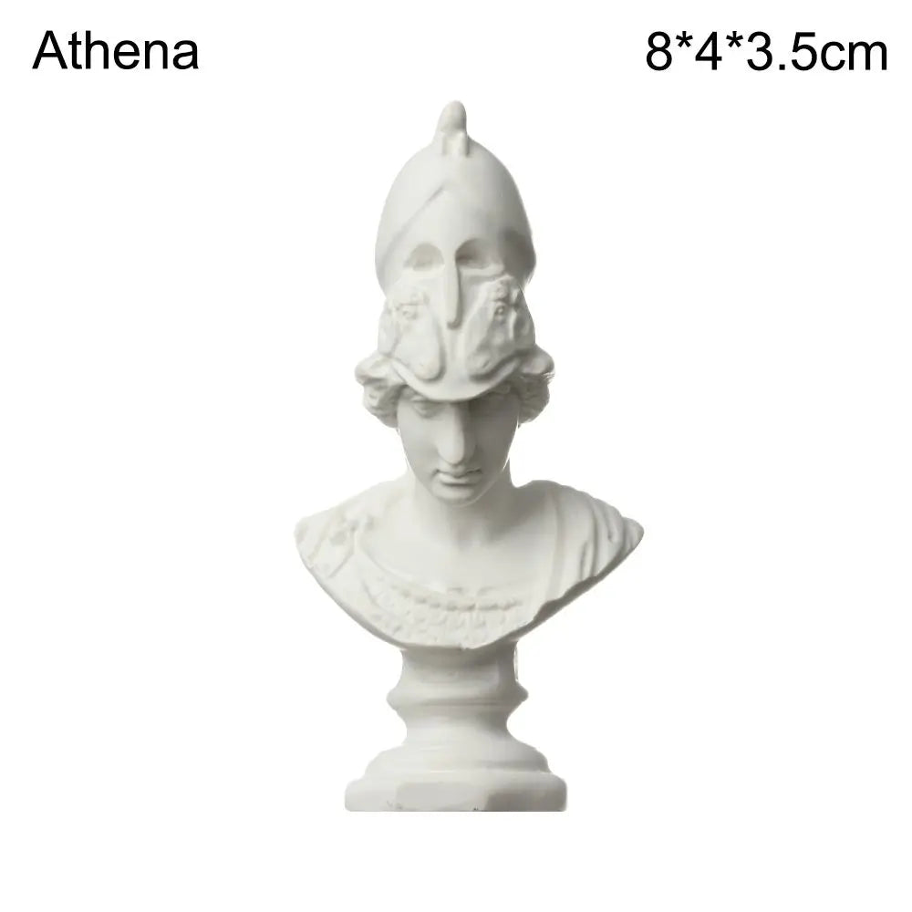 Crafts Figurine Celebrities Home Decor Drawing Practice Plaster Statue Famous Sculpture Gypsum Bust Portraits Greek Mythology