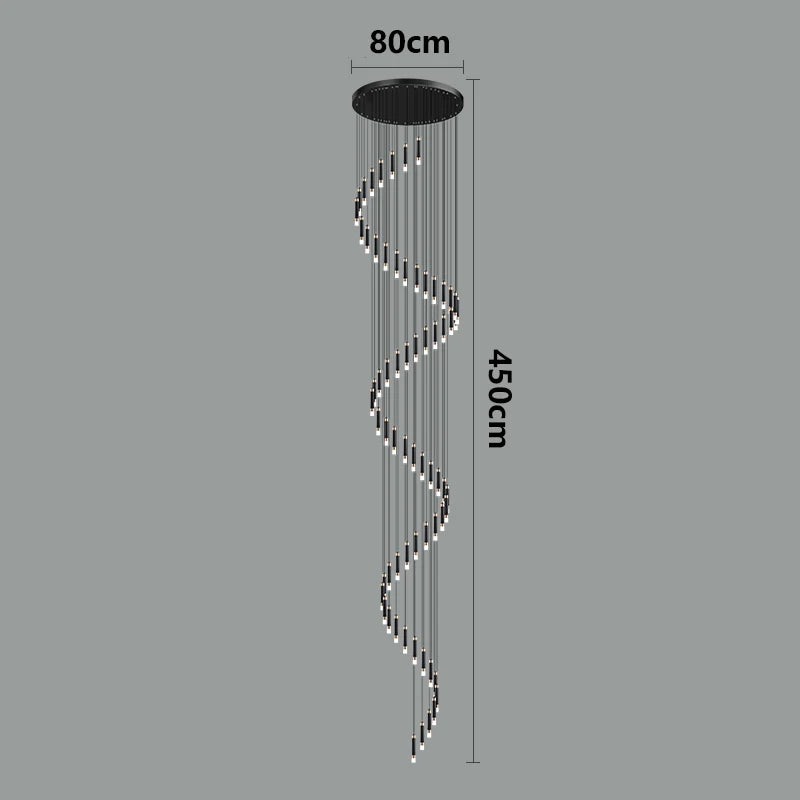 Modern home decor led lights pendant light lamps forstaircase Chandeliers for living room hanging light indoor lighting