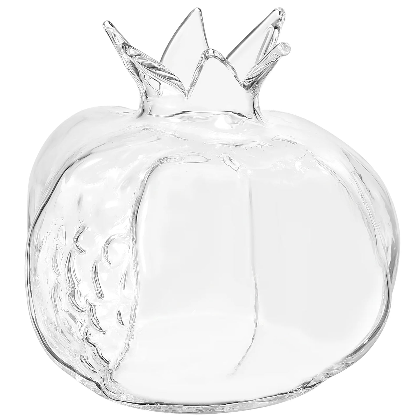 Pomegranate Shaped Glass Vase Creative Flower Arrangement Vase Hydroponic Planter Vases For Home Decor Vases Plants Container