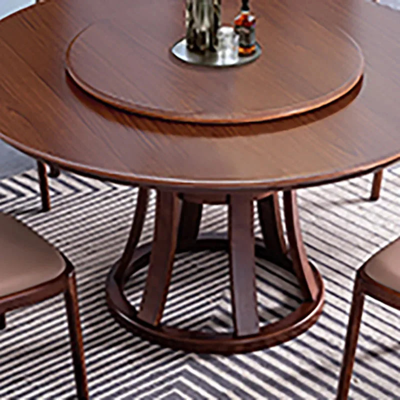 Comfy Beauty Dining Table Round Wooden Nordic Home Kitchen Dining Table Living Room Mesas De Comedor Garden Furniture Sets