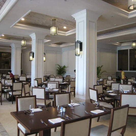 Hotel Restaurant Supplies Modern Custom Design Durable Dining Sets Full Set Restaurant Furniture