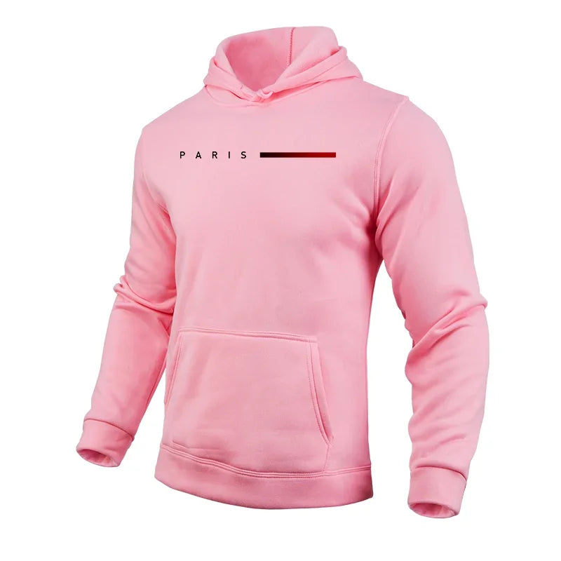 Mens Tracksuit Fashion Printing Casual Hooded Sweatshirts Daily Jogging Sports Tops Hot Sales Versatile Street Pullover Clothing