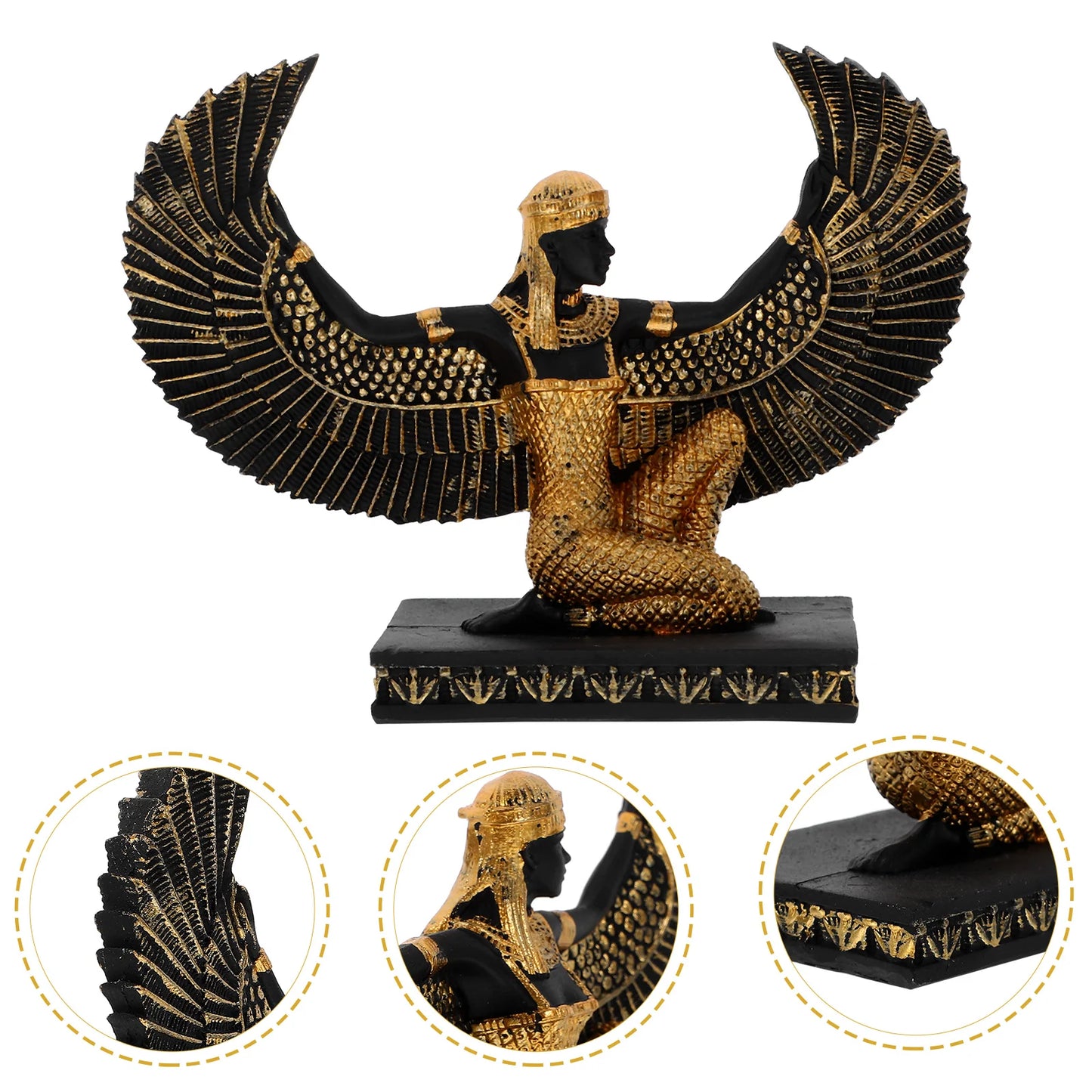 Statue Goddess Figurine Home Sculpture Decoration Creative Number