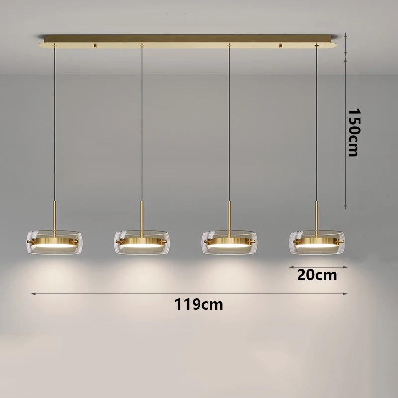 Modern home decor led lights pendant light lamps for living room Chandeliers for dining room hanging light indoor lighting